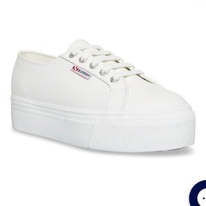 White Platform Superga’s